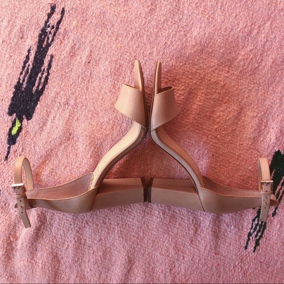 Vince Nude Heeled Sandals - Picture 2 of 3